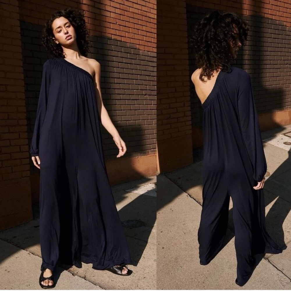FREE PEOPLE BEACH Sunday Stroll Black Jumper - Picture 2 of 6